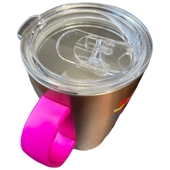 18oz Insulated Stainless Steel NURSE CADUCEUS RN Mug with Lid Rose Gold NEW - Picture 7 of 8